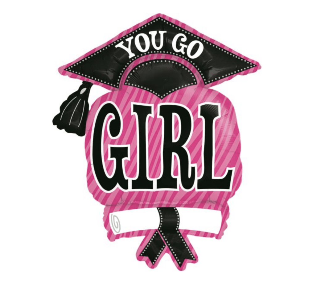 Балон фолио „You Go Girl Grad!“ - 70 см